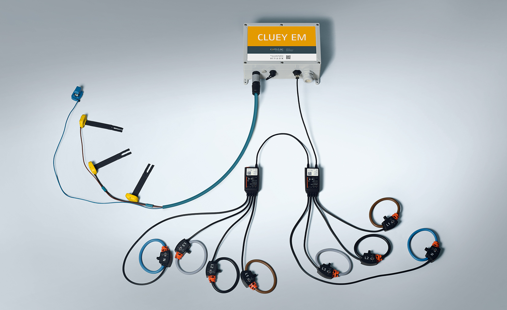 Produktfoto GRIDLAYER Power Meter und Cluey EM